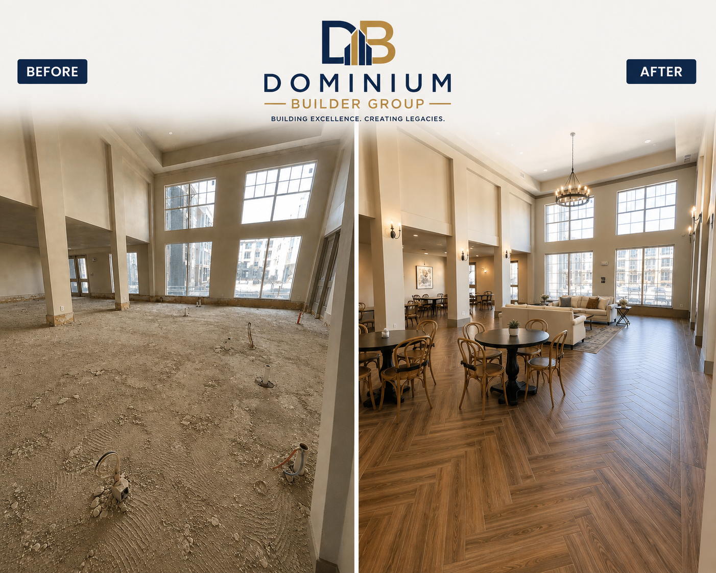 Commercial Build-Outs project by Dominium Builders Group